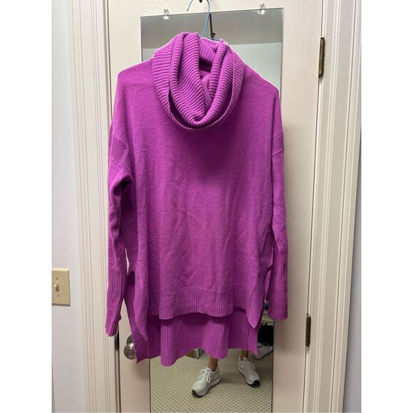 DVF Diane Von Furstenberg 100% cashmere cowl neck sweater - Picture 2 of 10